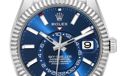Rolex Sky-Dweller Blue Dial Steel