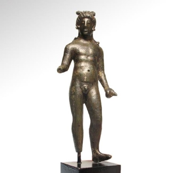 Roman Bronze Figure of Apollo, c. 1st Century B.C./A.D.
