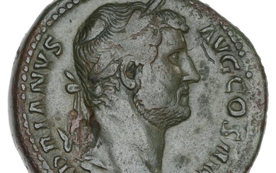 Roman Empire, Hadrian, 117–138 AD, Sestertius, Rome, 134–138 AD, RIC 749, C...