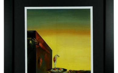Salvador Dali "Fried Eggs on a Plate Without the Plate" Custom Framed Print Display