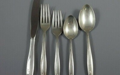 Sea Rose by Gorham Sterling Silver Flatware Set 8 Service 44 Pieces