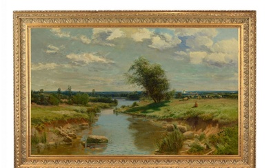 Simeon Fedorov. Landscape Summer day. Second half of the 19th...