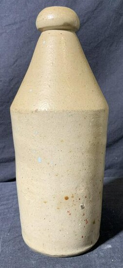 Tan Salt Glaze Ceramic Vessel