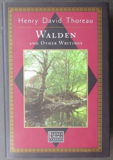 Thoreau, Walden and Other Writings, B&N Classics 1993