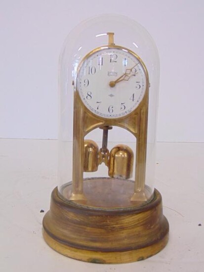 Tiffany Never Wind Domed Clock, tested and running at