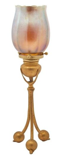 Tiffany Studios candlestick