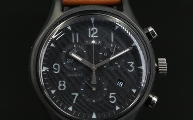 Timex MK1 Supernova Chronograph Quartz Watch with Black Dial