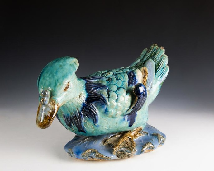 Tin Glazed Stoneware Bird