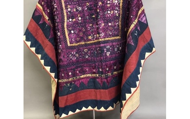 Vintage textiles: an Indian patchwork and embroidered cloth ...
