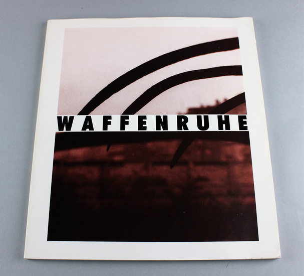 Waffenruhe photographer Michael Schmidt, first edition, published by Dirk Nishen...