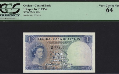 World Banknotes, [6 notes] 1954-2019, (Pick 49b, 326, 327, 30a, 31a)