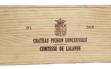 1 bt. Mel. Château Pichon Longueville Comtesse, Pauillac. 2. Cru Classé 2018...