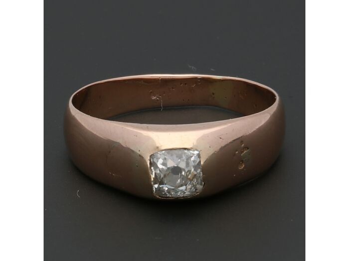 14 kt. Pink gold - Ring - 0.35 ct Diamond