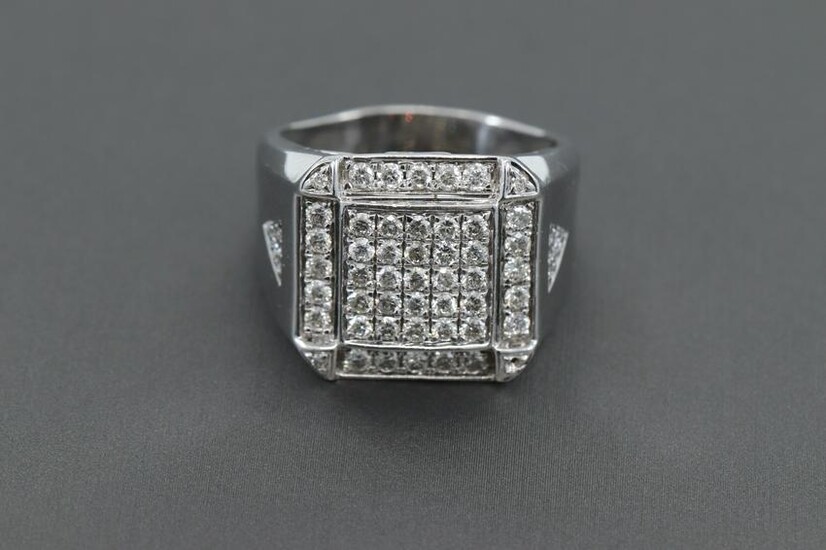 14k Men's Diamond Ring