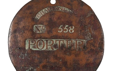1803 "Porter" Slave Badge
