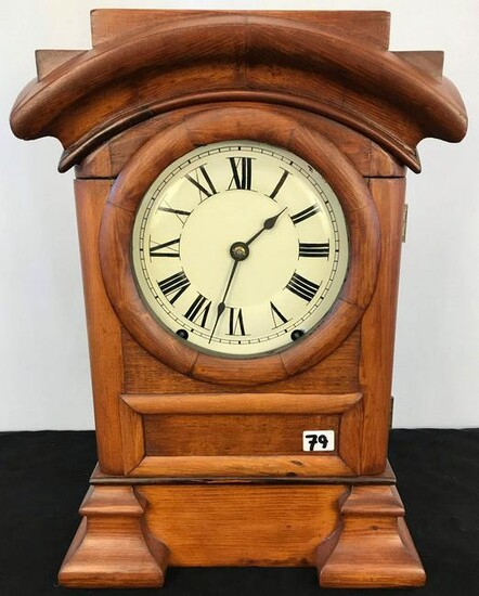 1870's Seth Thmas Country Pine Restored Mantle Clock