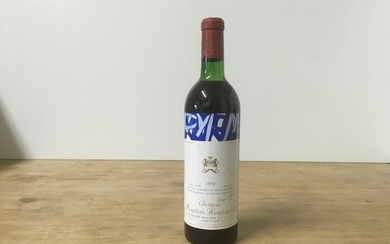 1976 Chateau Mouton Rothschild - Pauillac 1er Grand Cru Classé - 1 Bottle (0.75L)