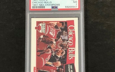 1991 Hoops #277 Chicago Bulls
