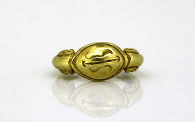 19th Century European Boys Ring - 18 kt. Yellow gold - Ring