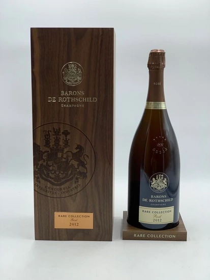2012 Rothschild Rare Collection "Limited Edition" - Champagne Rosé - 1 Magnum (1.5L)