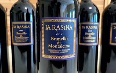 2017 La Rasina - Brunello di Montalcino - 6 Bottles (0.75L)