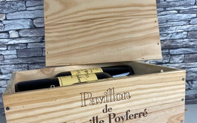 2020 Pavillon de Léoville Poyferré, 2nd wine of Château Léoville Poyferré - Bordeaux, Saint-Julien - 6 Bottles (0.75L)