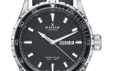 Edox - Grand Ocean Day Date Automatik - 88002 3CA NIN - Men - 2011-present