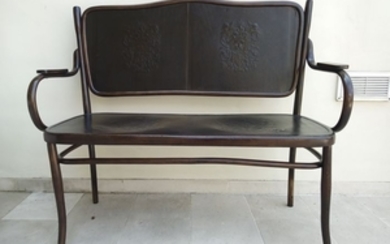 Hall bench - Bentwood, Wood - Early 20th century