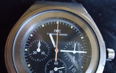 IWC - Schaffhausen Porsche design 3732 titanium chronograph - Men - 1990-1999