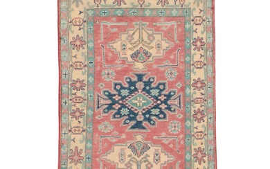 2'8 x 4'1 Hand-Knotted Pakistani-Afghan Style Accent Rug