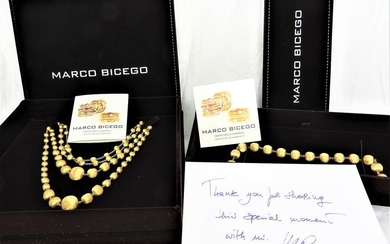 marco bicego - 18 kt. Yellow gold - Bracelet, Necklace