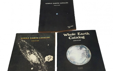 3 1970s The Whole Earth Catalogs
