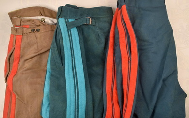 3 uniform trousers for Soviet Army generals