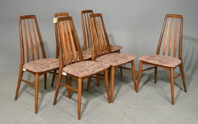 6 Danish Modern Dining Chairs - Eva by Koefoeds