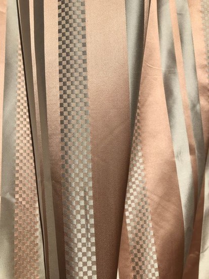 6 m x 130 cm High-quality, magnificent 100% San Leucio silk fabric - Contemporary - silk - 2018