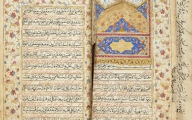 A Safavid prayerbook by Abdolai Hosseini, Iran,...