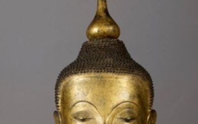 Tête de Buddha Myanmar/Birmanie ca 19° siècle…