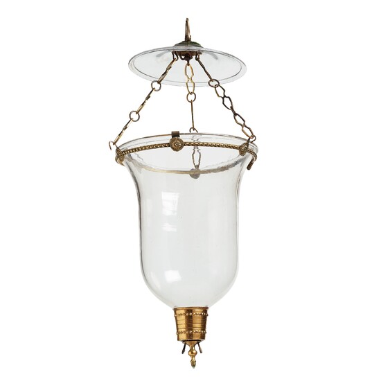 A 19th century one-light lantern.