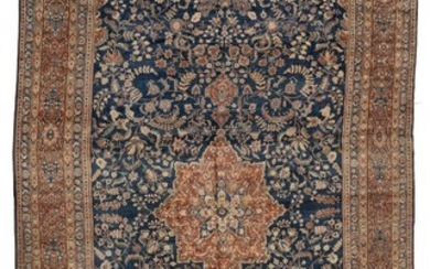 A Fereghan-Sarouk palace carpet, Persia. C. 1940. 707×437 cm.