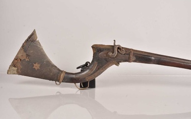 A Middle Eastern Percussion Cap Musket/Rifle