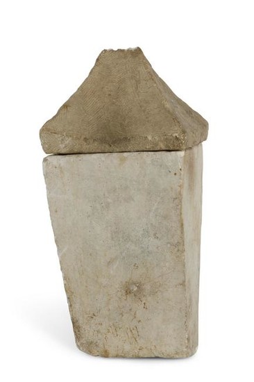 A Pacific Basin limestone covered urn, Mindanao