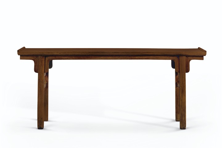 A RARE HUANGHUALI RECESSED-LEG TABLE, 17TH CENTURY