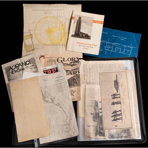 A collection of newspaper cuttings relating to the British A...