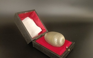 A silver gilt Easter egg, by Stuart Devlin, No 161, London 1...
