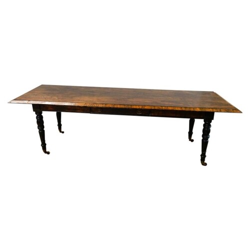 'ANGLO-INDIAN' ROSEWOOD AND EBONISED LOW TABLE 19TH CENTURY ...