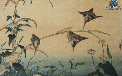After Katsushika Hokusai (1849 -1760) - Japanese Woodcut