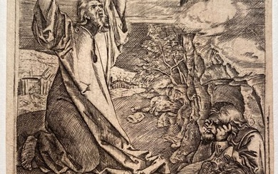 Albrecht Dürer (1471-1528) - D.Gerhard Stampelius - Cristo sul monte degli ulivi