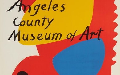 Alexander Calder (1898-1976), Los Angeles County Museum of Art exhibition poster, 1965