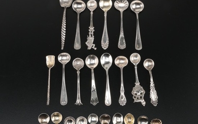 American Sterling Silver Salt Spoons