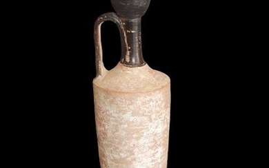 Ancient Greek Ceramic Huge 42 cms high "Attic" Lekythos 5th C BC - 42×0×12.5 cm